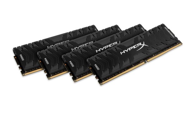Kingston 32GB (4x8GB) HyperX Predator, DDR4 3600MHz - svart