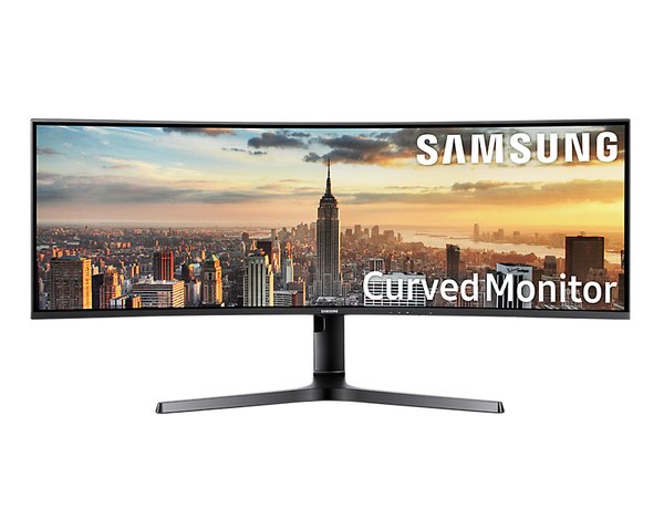 Samsung 43.4&quot; C43J890, 3840x1200px, VA -kaareva n&auml;ytt&ouml;