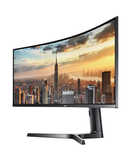 Samsung 43.4&quot; C43J890, 3840x1200px, VA - curved monitor