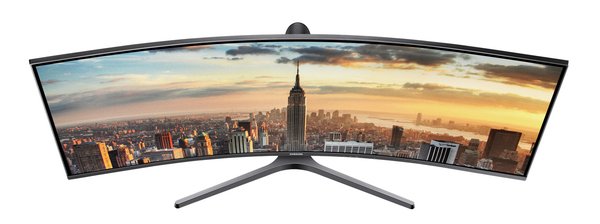 Samsung 43.4&quot; C43J890, 3840x1200px, VA - curved monitor