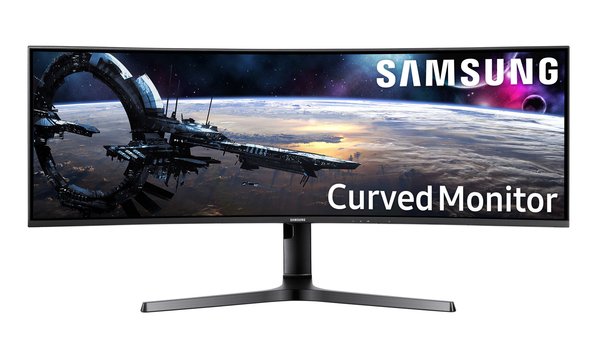 Samsung 43.4&quot; C43J890, 3840x1200px, VA - curved monitor