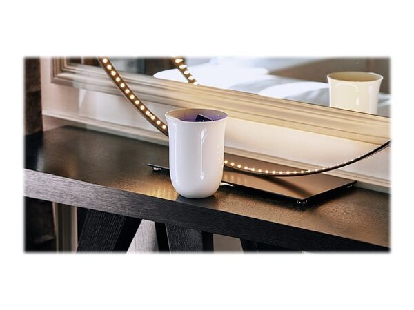 Lexon Wireless Charging UV Sanitizer Oblio White