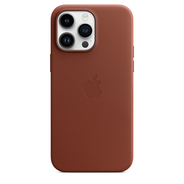 Apple iPhone 14 Pro Max, MagSafe -nahkakuori, Umbra