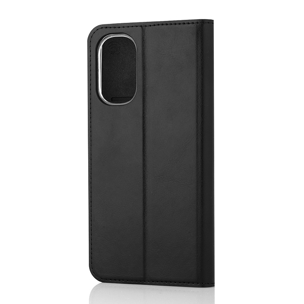 Wave Book Case, Motorola Moto G62 5G -suojakotelo, Musta