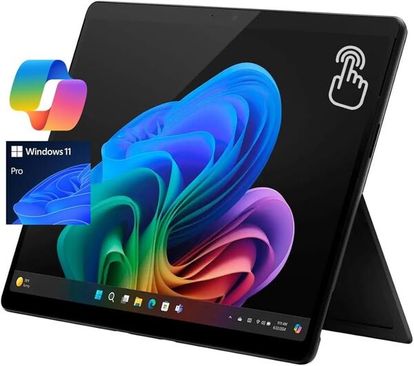 Microsoft Surface Pro Copilot+ PC 13", Snapdragon X Plus, 16/512 GB, Wi-Fi, Win 11 surfplatta, svart