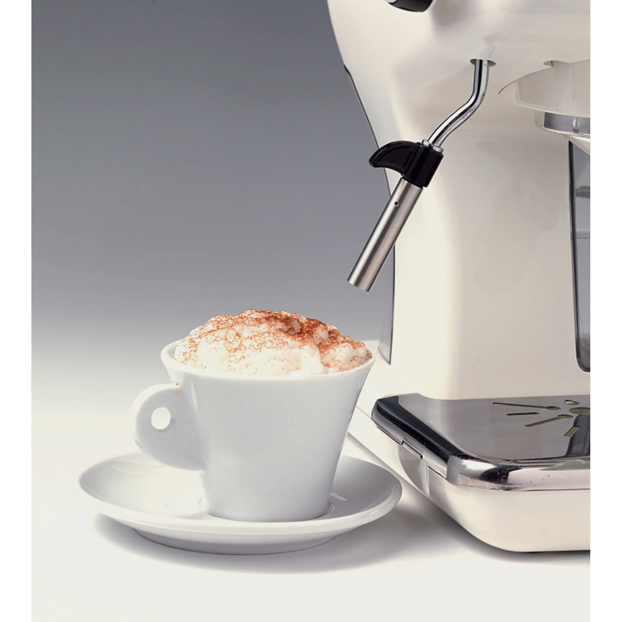 Ariete American Vintage, espresso machine (beige/light blue)