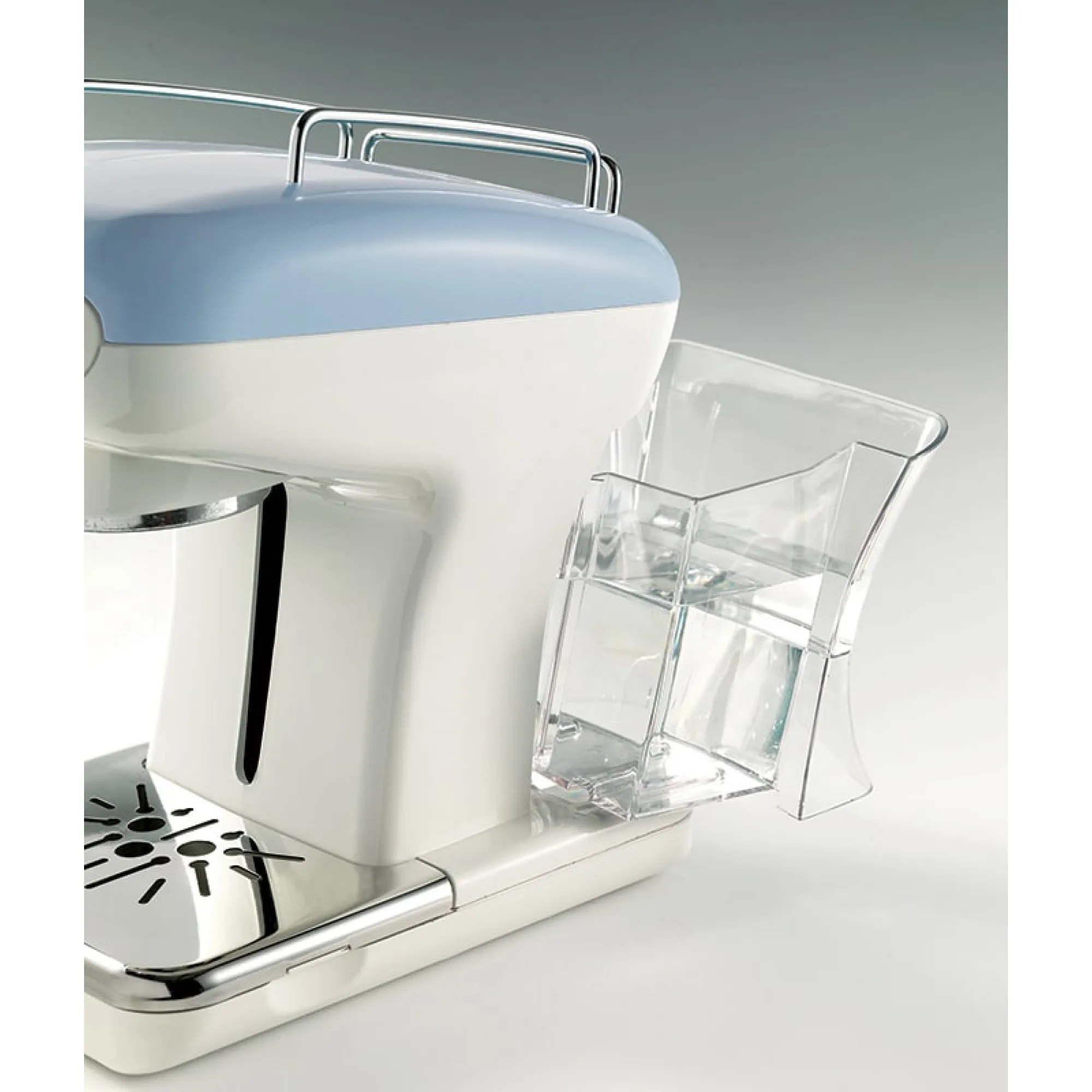 Ariete American Vintage, espresso machine (beige/light blue)