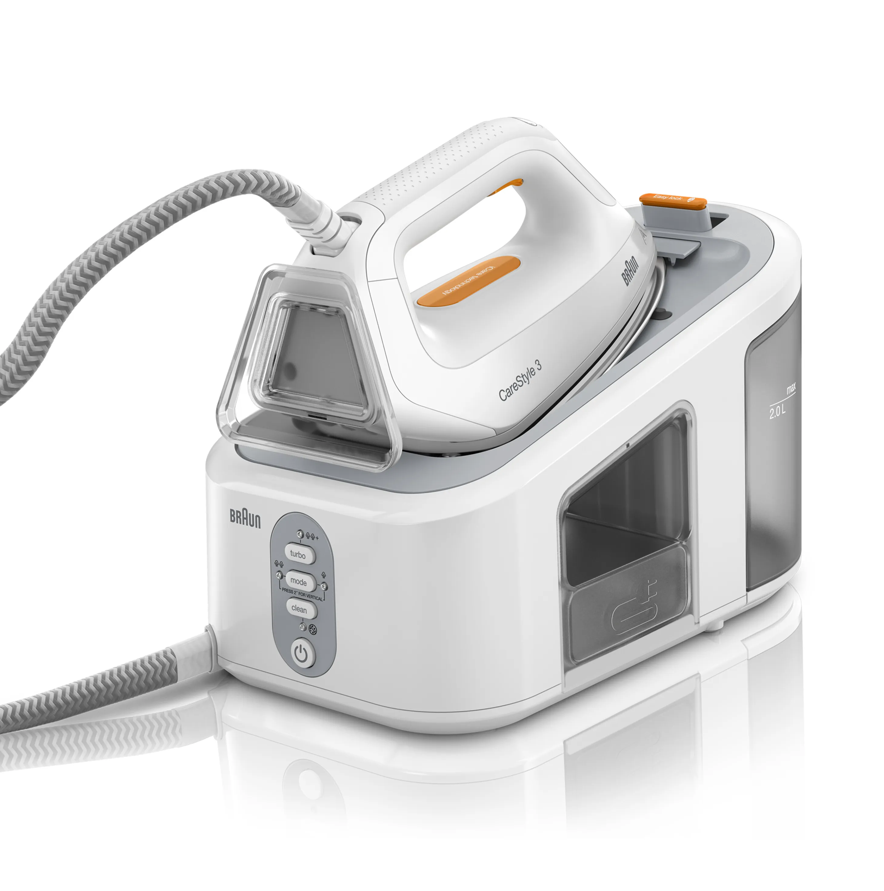 Braun CareStyle 3 IS3132WH 2400 W 2 L -h&ouml;yrysilitysasema