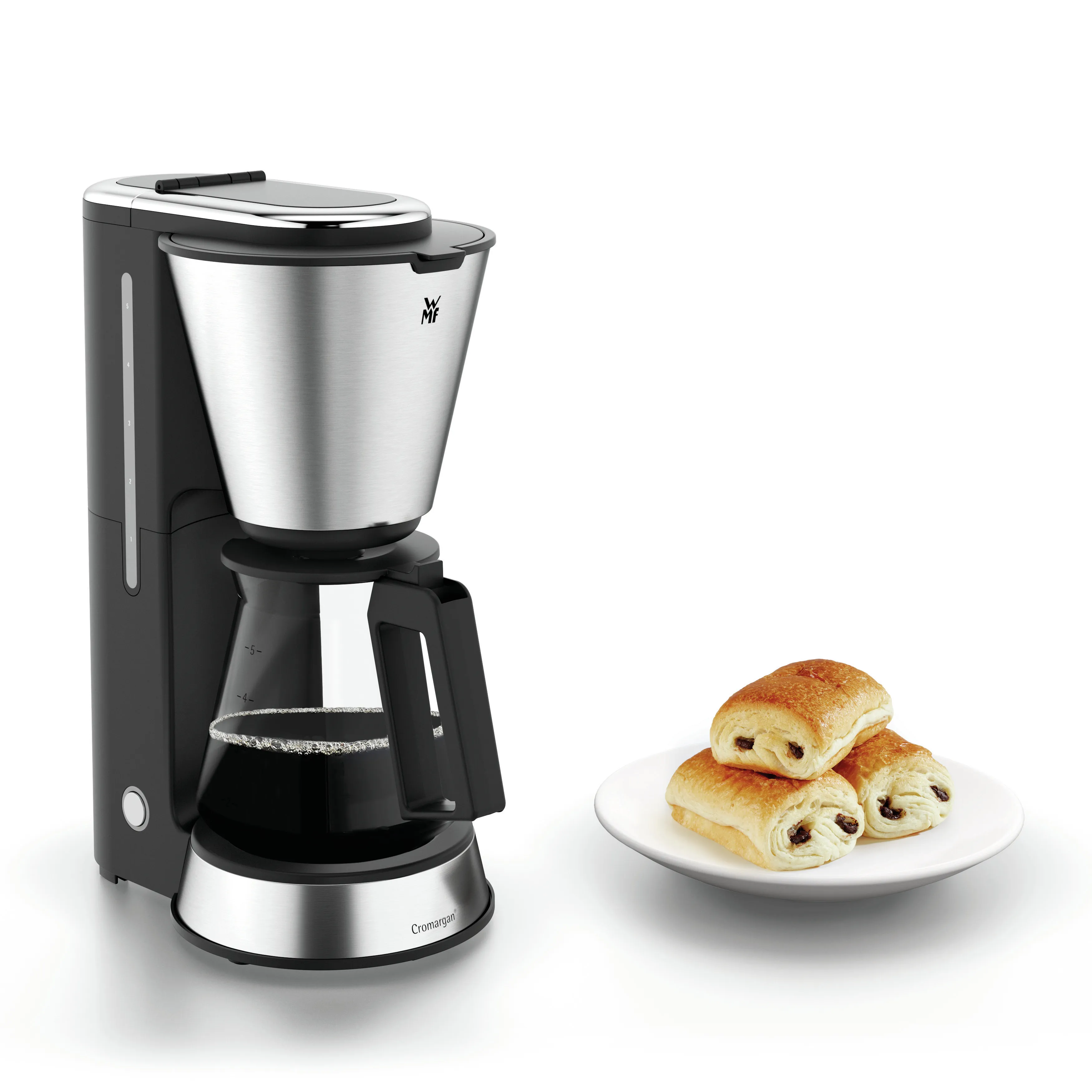Wmf WMF KITCHEN MINIS - coffee maker, Black, Stainless steel