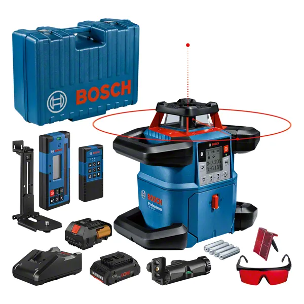 Bosch GRL 600 CHV Professional py&ouml;riv&auml; lasertasola