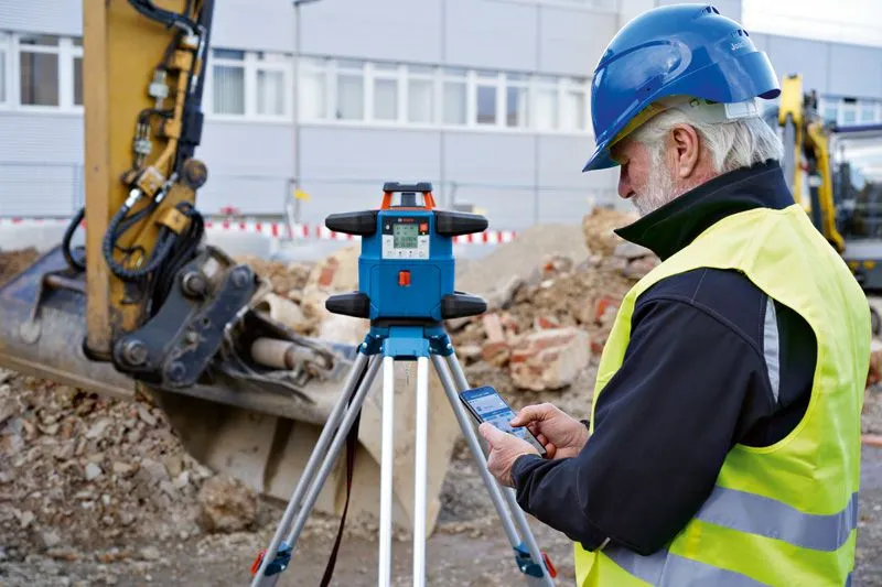 Bosch GRL 600 CHV Professional py&ouml;riv&auml; lasertasola