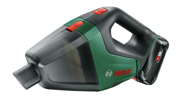 Bosch UniversalVac 18 Handheld vacuum cleaner, Black/Green