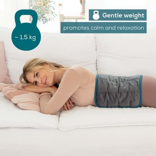 Beurer HK 145 Cosy Weight Heating Pad, 60 x 30 cm, Dark Grey