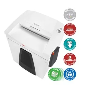 HSM SECURIO B35 document shredder - 1,9 x 15 mm incl. oiler