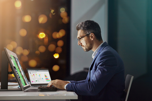 HP 23.8&quot; EliteDisplay E243d, Full HD, IPS - monitor