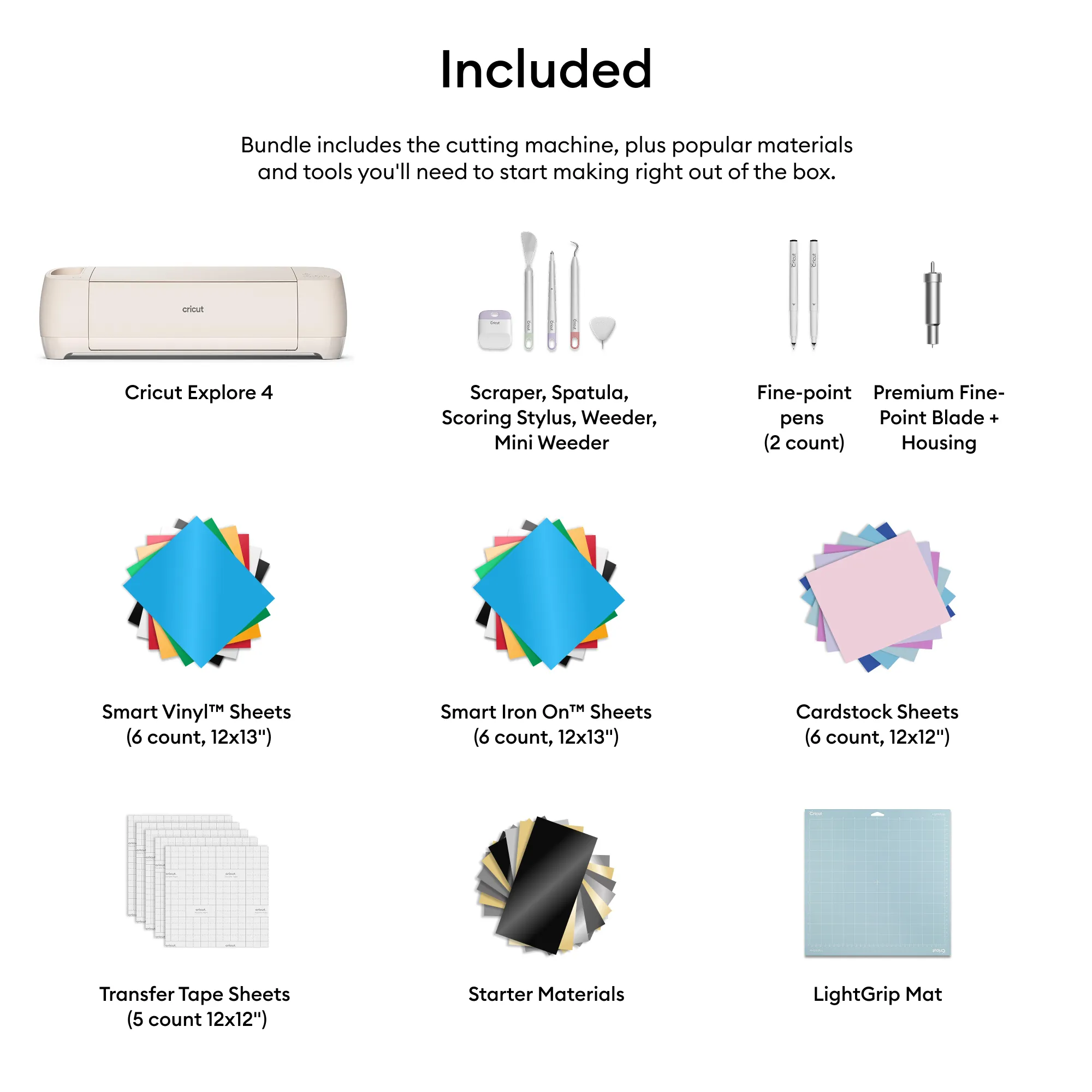 Cricut Explore 4 Essentials bundle Cricut Explore 4 Essentials bundle