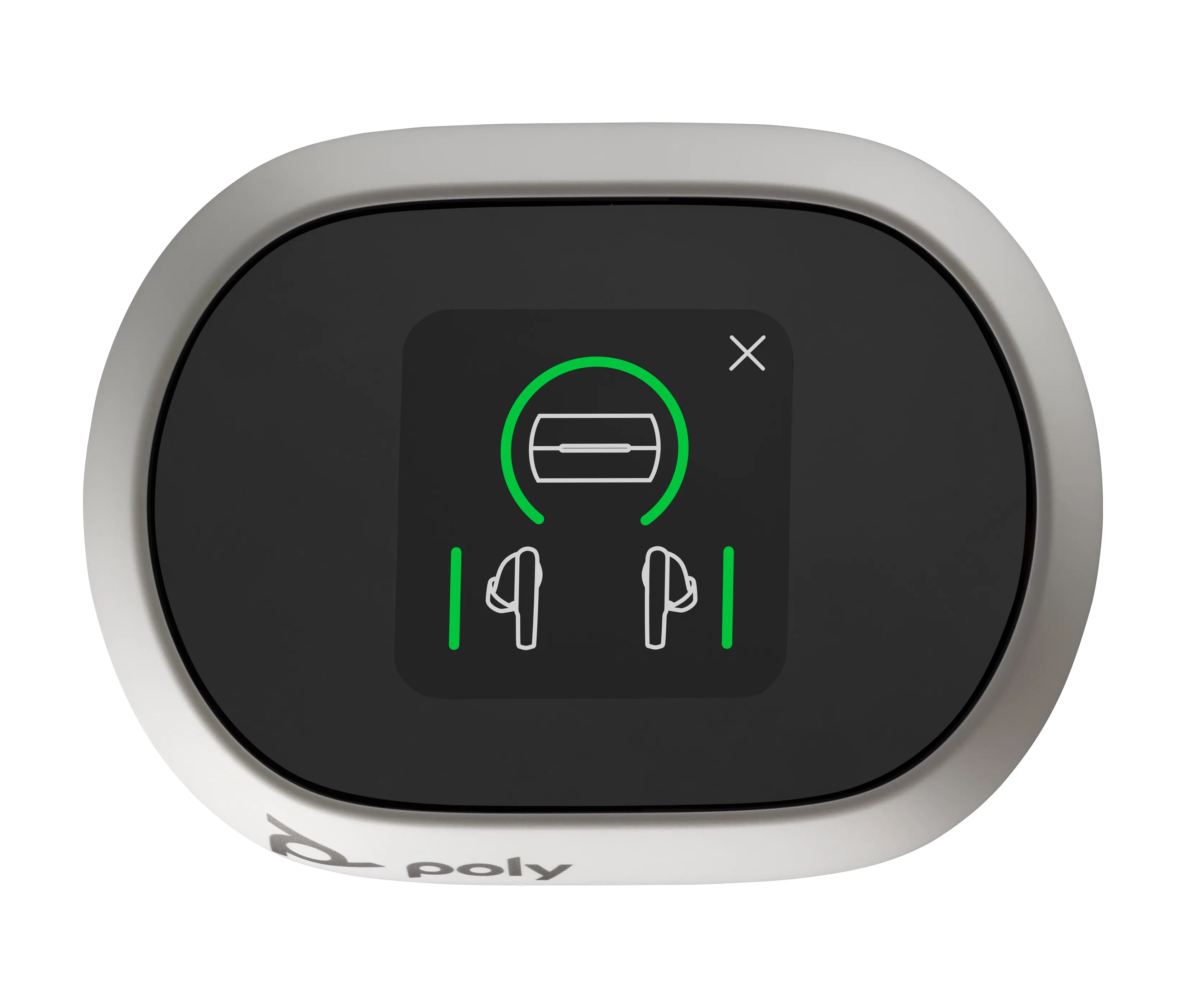 Poly Voyager Free 60 UC -langattomat nappikuulokkeet + Smart Charge Case ja BT700 USB -sovitin, valkoinen