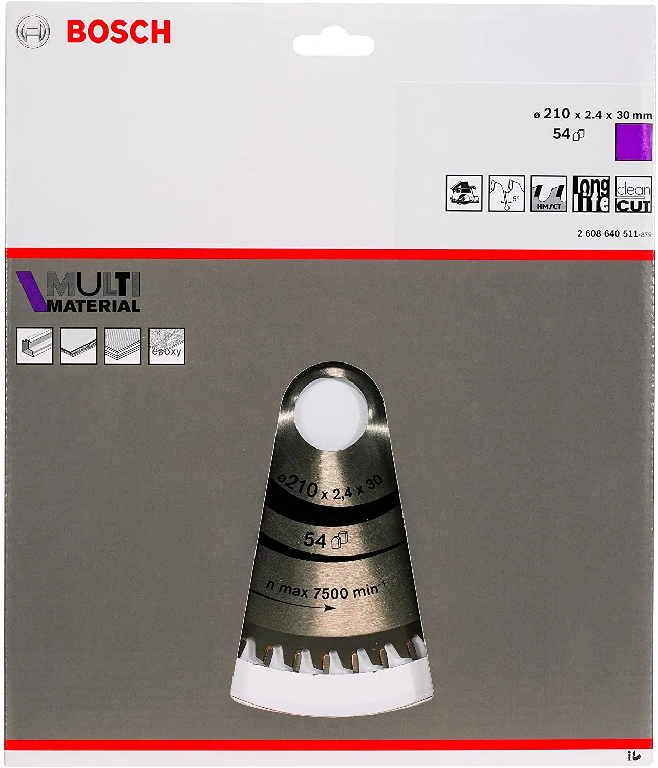 Bosch Multi Material Rundsavsklinge Rundsav