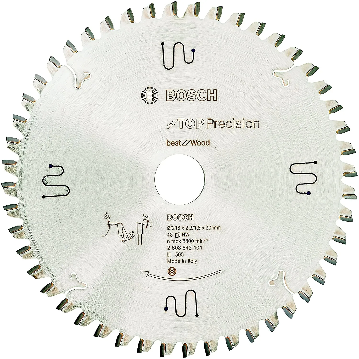 Bosch Best for Wood Top Precision Rundsavsklinge Rundsav