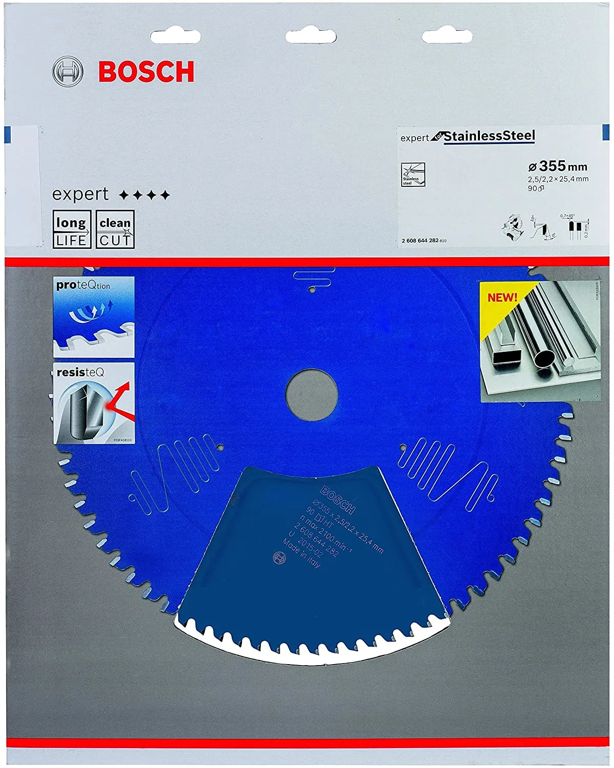Bosch circular saw blade Expert for Stainless Steel, O 355mm, 90Z