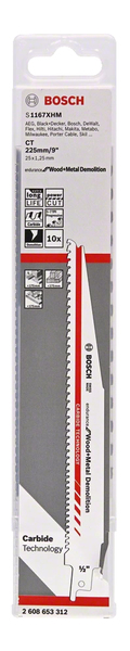 Bosch reciprocating saw blade for Wood+Metal Demolit