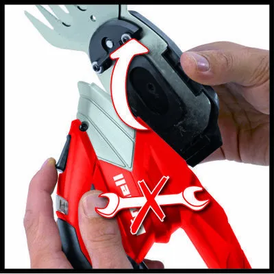 Einhell Cordless grass and shrub shear GE-CG 7,2 Li, grass shears