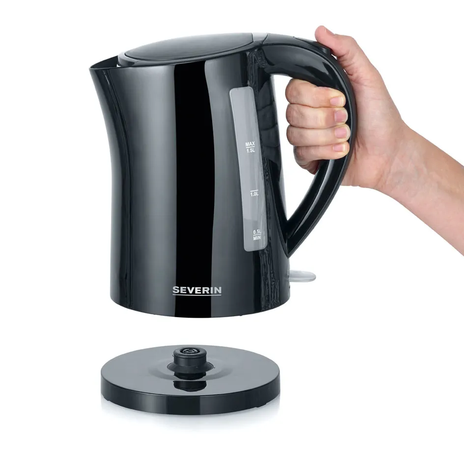 Severin WK 3498 - 1,5 l - musta