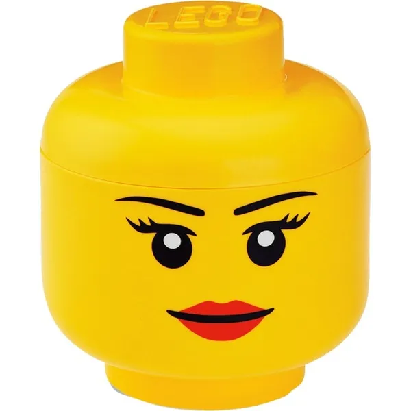 Room Copenhagen LEGO Storage Head Girl, big - RC40321725