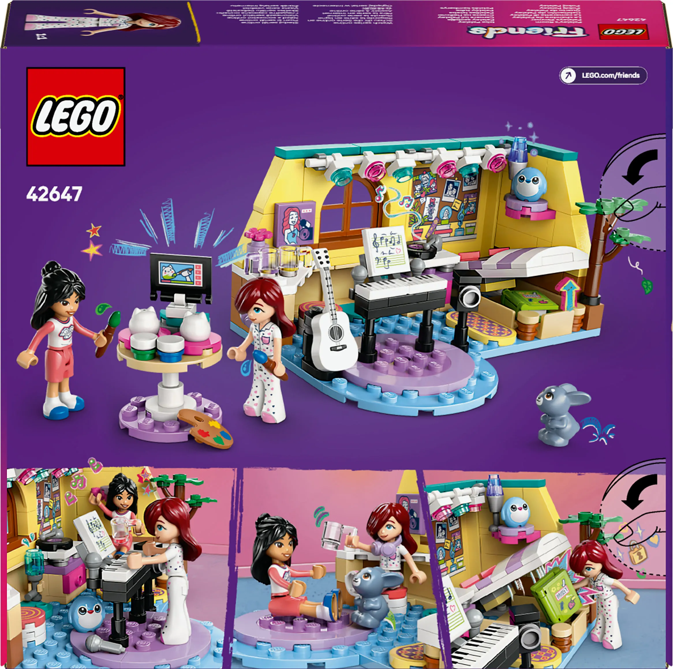 LEGO Friends Paisleys rum 42647