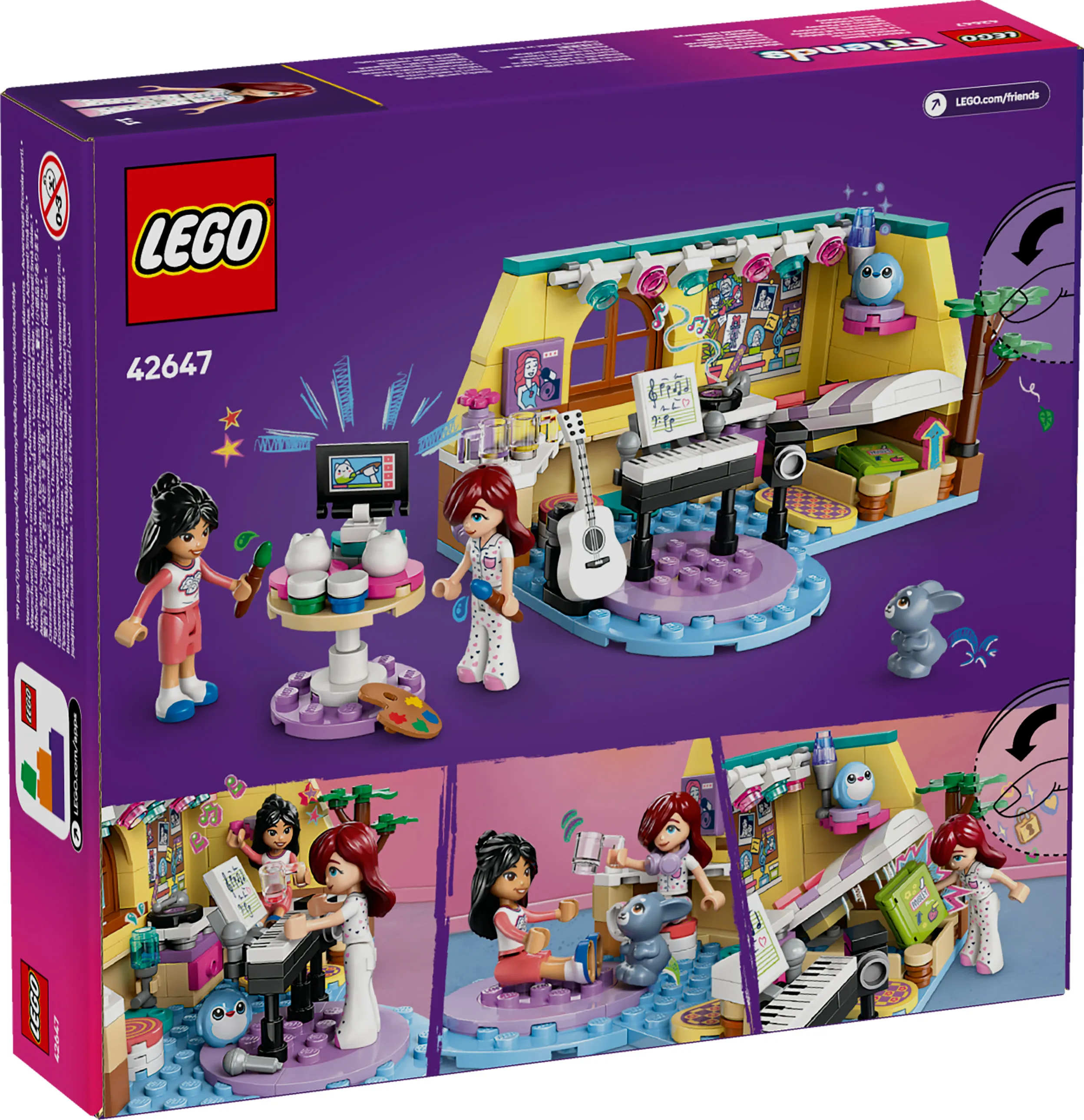 LEGO Friends Paisleys rum 42647