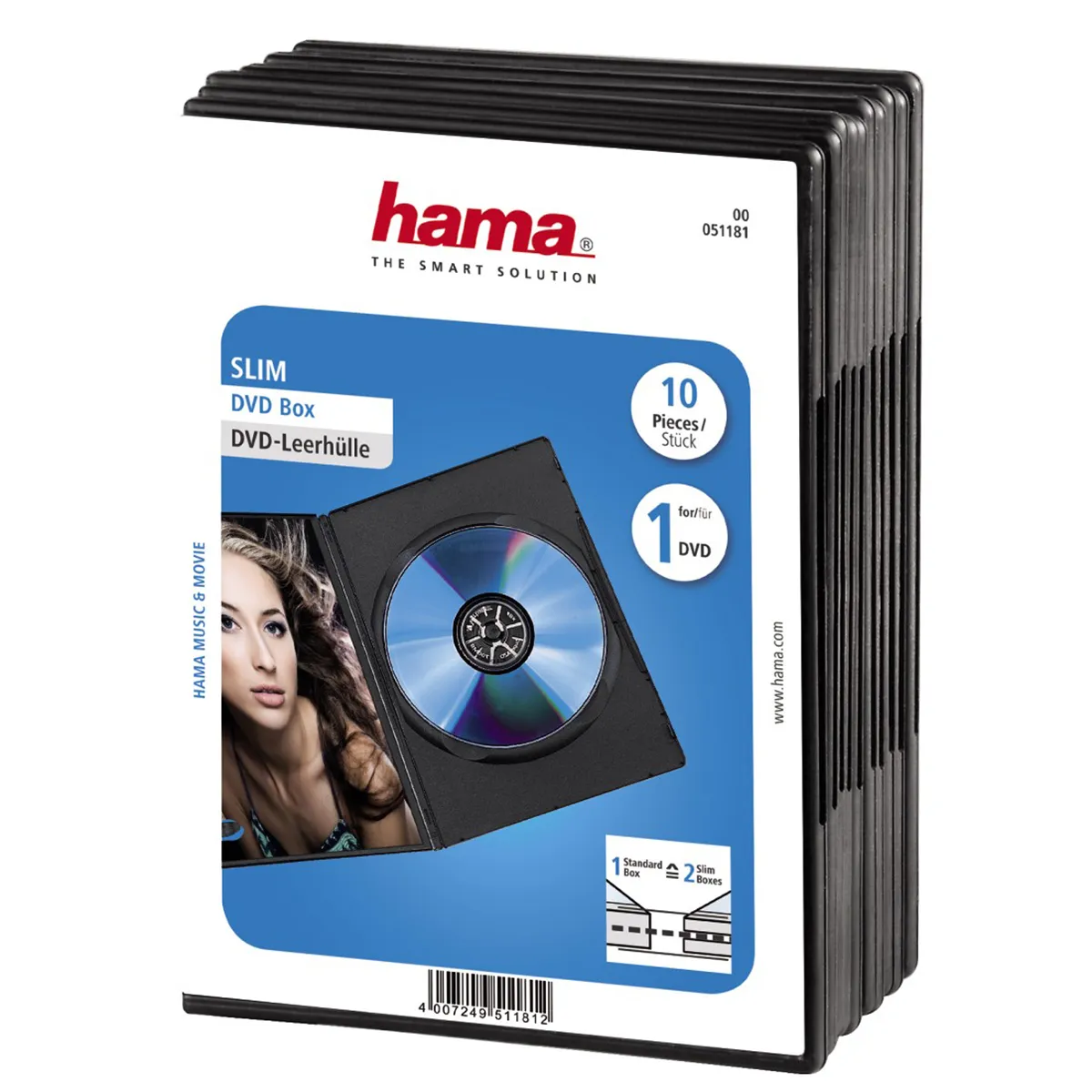 HAMA DVD Kotelo Slim