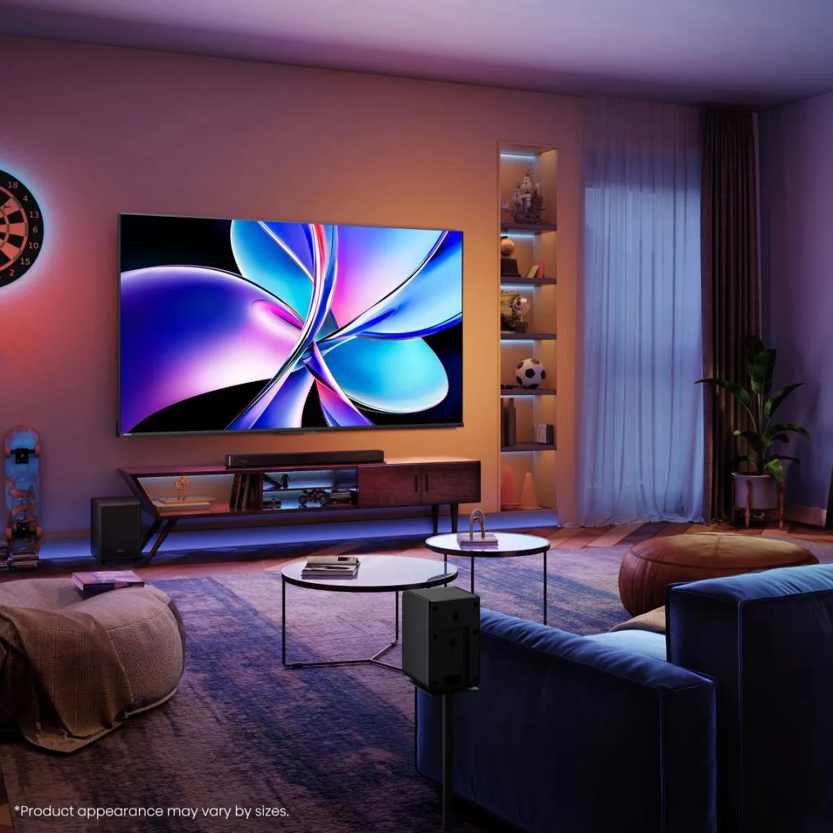 Hisense 55E7Q PRO 55" 4K QLED Pro VIDAA TV, 144Hz, Dolby Vision, HDR10+