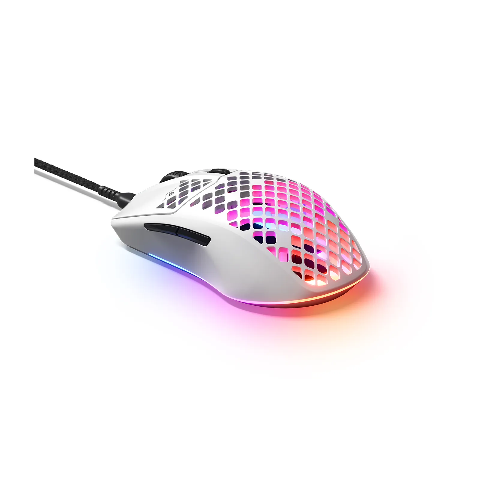 SteelSeries Aerox 3 -pelihiiri, valkoinen (2022)