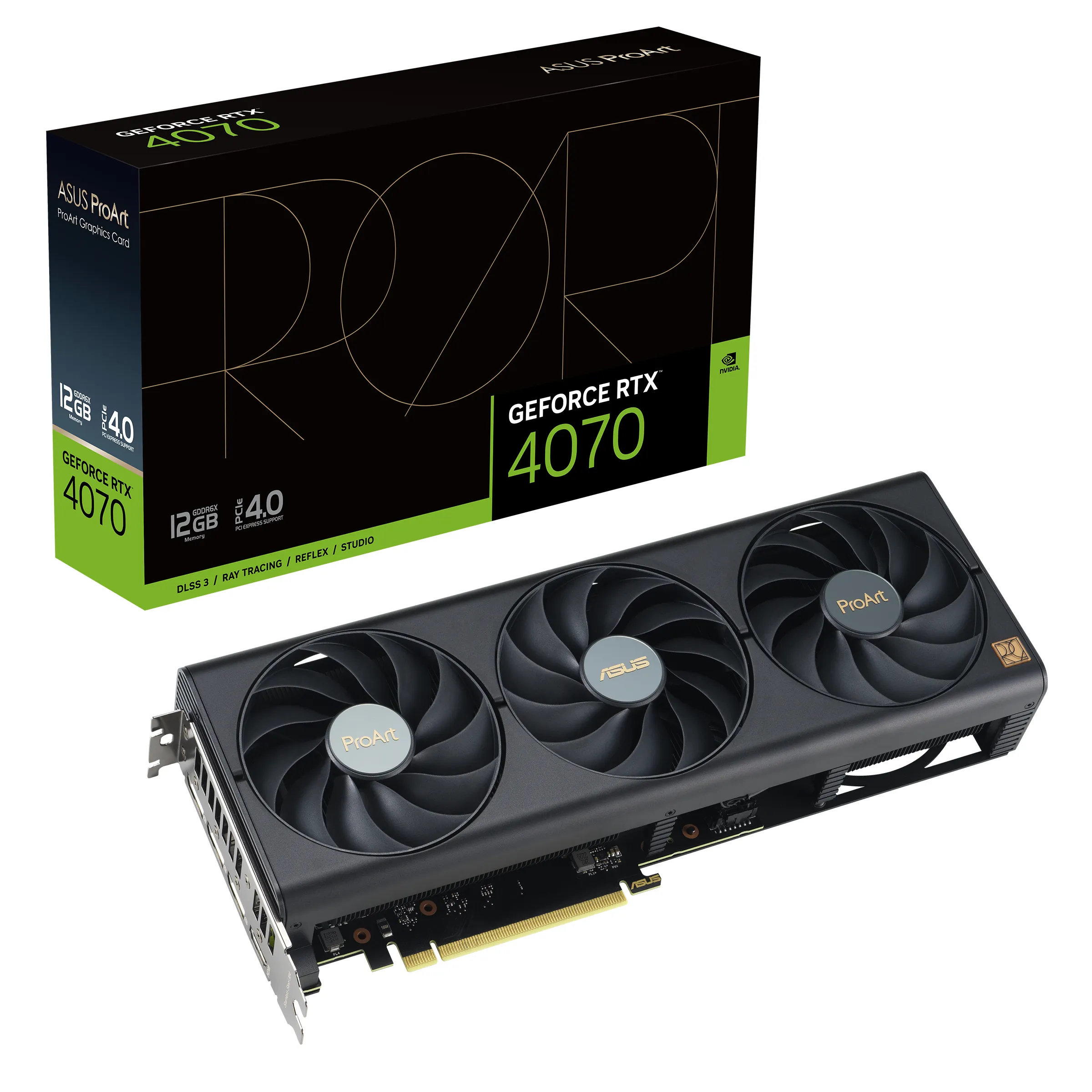 Asus GeForce RTX 4070 ProArt OC 12 GB - grafikkort