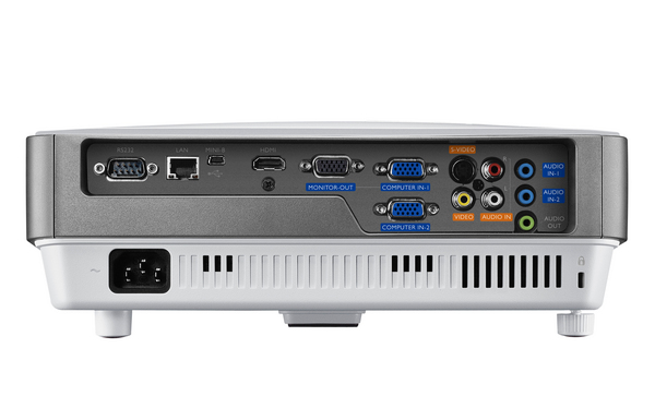 BENQ MW820ST DLP projector 3.000 ANSILumen WXGA 1.280x800 13.000:1 short throw analog+digital RJ45 LAN 1xHDMI D-SUB VGA 32dB 1x10W