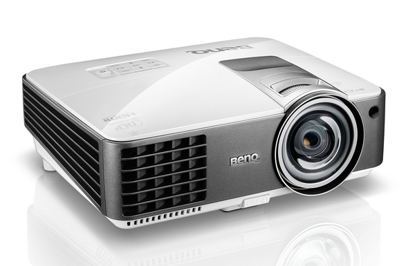 BENQ MW820ST DLP projector 3.000 ANSILumen WXGA 1.280x800 13.000:1 short throw analog+digital RJ45 LAN 1xHDMI D-SUB VGA 32dB 1x10W