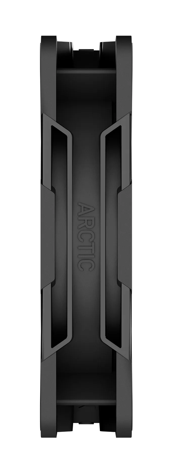 ARCTIC P12 Pro Reverse, 120mm, PWM, Fluid Dynamic Bearing, ARGB Fan Kit, 3-pack, Black