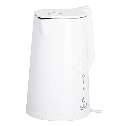 Adler AD 1345W kettle, 1.7L, 2200W, White