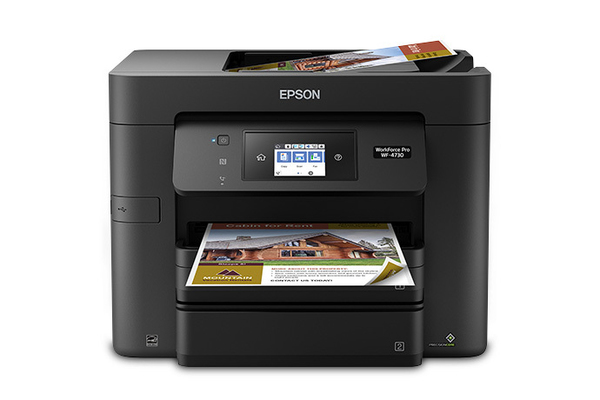 Epson WorkForce Pro WF-4730DTWF Duplex, LAN/Wi-Fi, A4 -v&auml;rimustesuihkutulostin