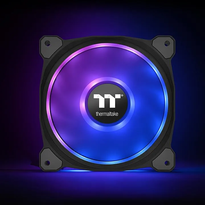 THERMALTAKE Riing Duo 14 RGB Fan Two individual addressable LED rings RGB spectrum