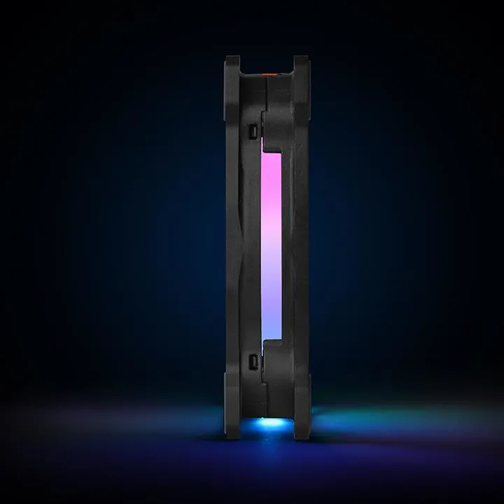 THERMALTAKE Riing Duo 14 RGB Fan Two individual addressable LED rings RGB spectrum