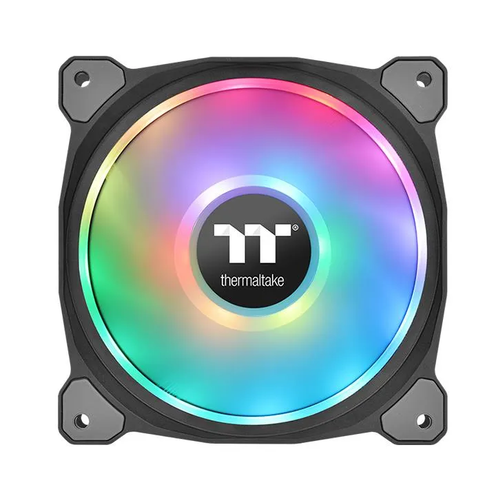 THERMALTAKE Riing Duo 14 RGB Fan Two individual addressable LED rings RGB spectrum