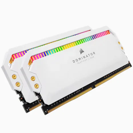 Corsair Dominator Platinum RGB 16GB (2 x 8GB) DDR4 3200MHz, CL16 - memory, White