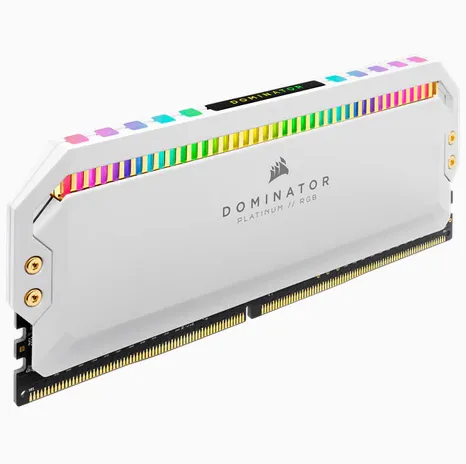 Corsair Dominator Platinum RGB 16GB (2 x 8GB) DDR4 3200MHz, CL16 - memory, White