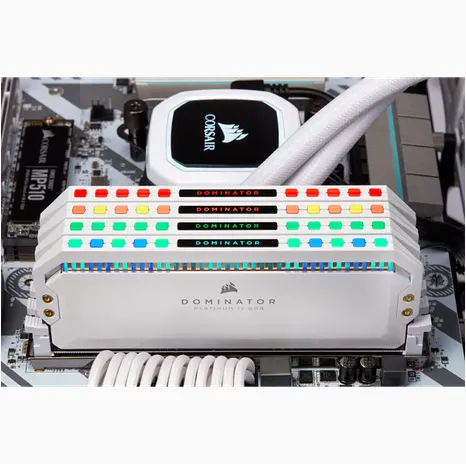 Corsair Dominator Platinum RGB 16GB (2 x 8GB) DDR4 3200MHz, CL16 - memory, White