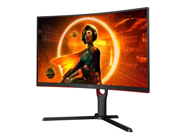 AOC 27&quot; CQ27G3SU/BK, QHD, VA -kaareva pelin&auml;ytt&ouml;