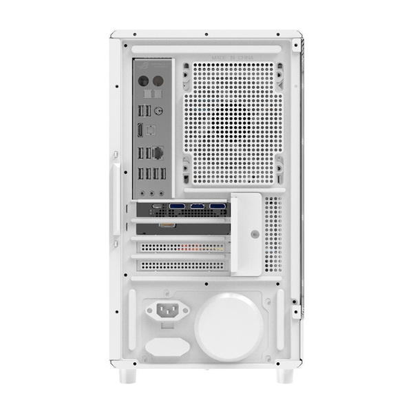 DARKFLASH DB330M Mesh Micro-ATX Case, White