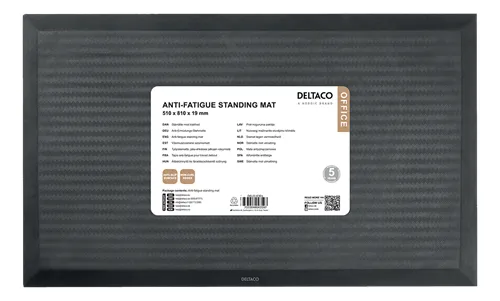 DELTACO Office, Ergonomic Anti-Fatigue Standing Mat