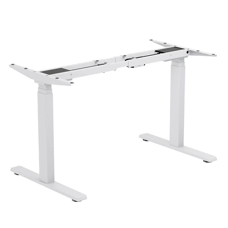 Logilink Electrically adjustable desk frame, 2 motors, 620–1280 mm, white