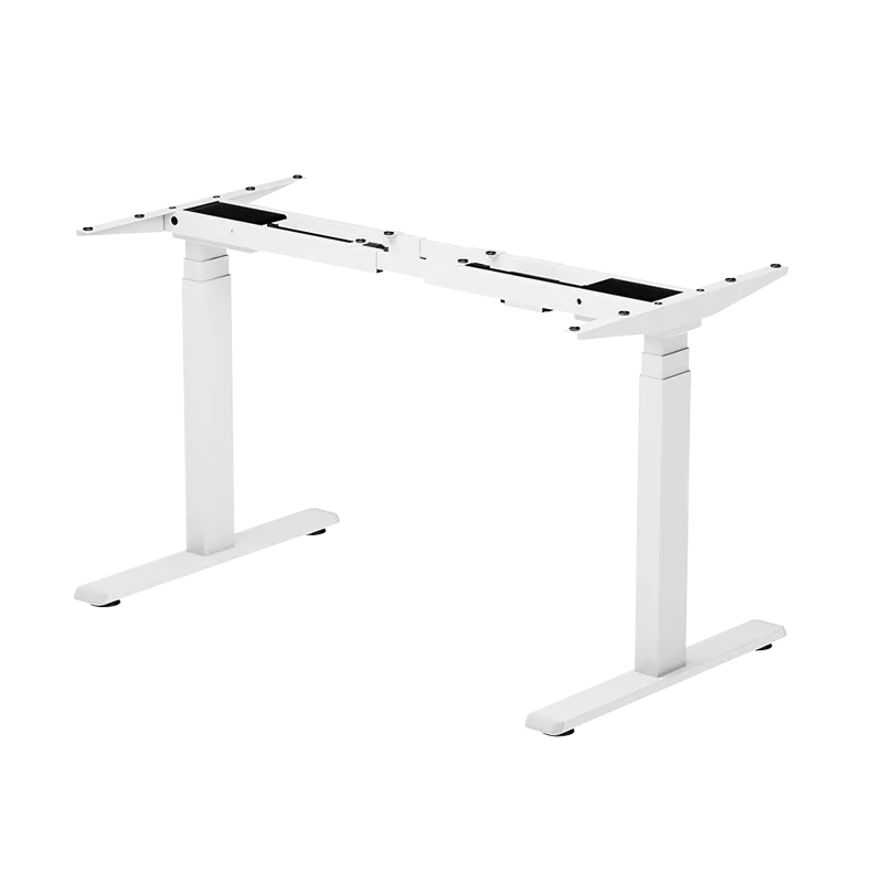 Logilink Electrically adjustable desk frame, 2 motors, 620–1280 mm, white